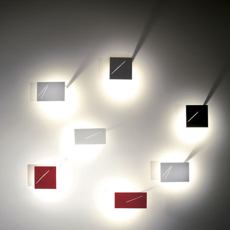 Applique murale contemporaine - DESAGN: 160/205/230 - Knikerboker - d'intérieur / en acier inoxydable / à LED