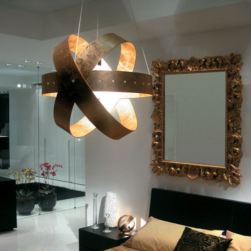 Suspension - ECLIPTIKA: S60 - Knikerboker - en aluminium / contemporaine / d'intérieur