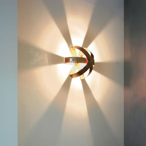 Applique murale contemporaine - ECLIPTIKA: P40 - Knikerboker - d'intérieur / en aluminium