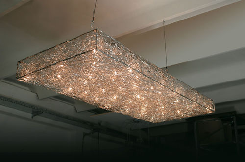 Lampe suspension - 230×100 - Knikerboker - en aluminium / contemporaine / à LED
