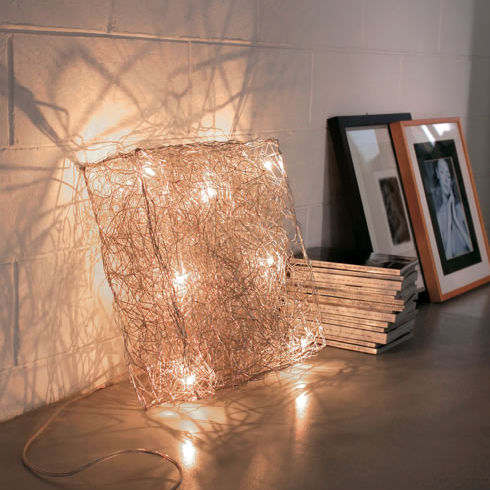 Lampe de table - QUADRO: T 45 - Knikerboker - en aluminium / contemporaine / d'intérieur