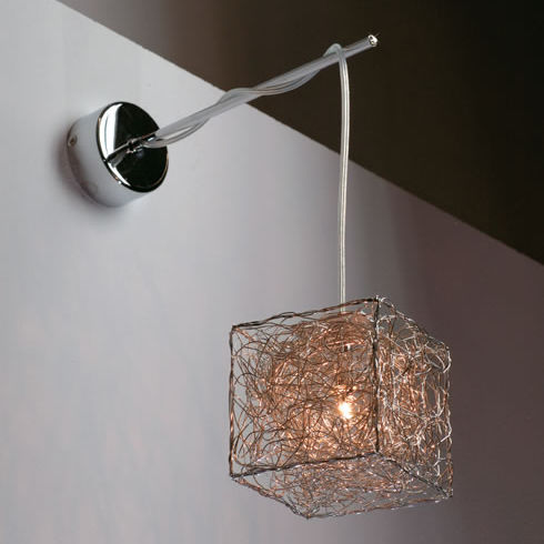Applique murale contemporaine - KUBINI: W - Knikerboker - d'intérieur / en aluminium / en cube
