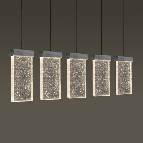 Luminaire suspendu - GRAND CRU COLONADES - MASSIFCENTRAL - à LED / rectangulaire / en verre