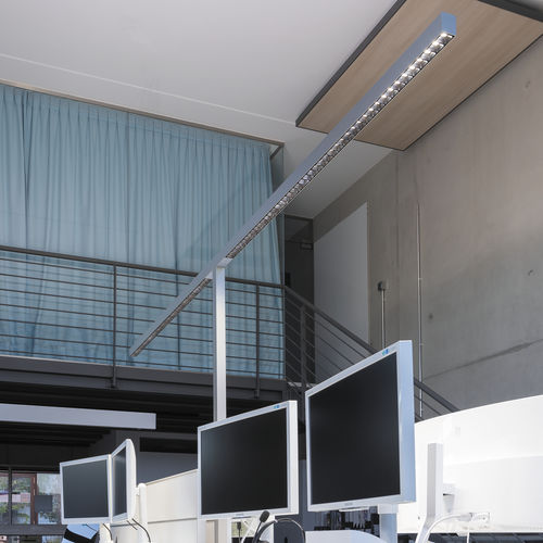 Lampe sur pied - MATRIC SY - Lightnet GmbH  - en aluminium laqué / design minimaliste / d'intérieur