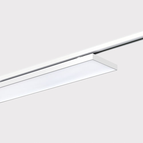 Éclairage sur rail à LED - CUBIC EVOLUTION C4 - Lightnet GmbH  - rectangulaire / en profilé aluminium / pour bureau