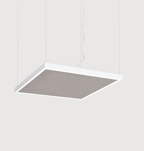 Luminaire suspendu - MATRIC SQUARE ACOUSTIC GX/RX - Lightnet GmbH  - à LED / carré / rectangulaire