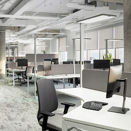 Lampe sur pied - CUBIC EVOLUTION F2 - Lightnet GmbH  - en aluminium / contemporaine / d'intérieur