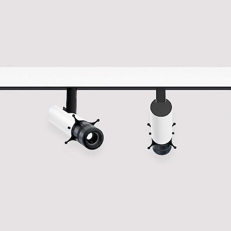 Éclairage sur rail à LED - MIDPIN-C6 - Lightnet GmbH  - rond / en aluminium / professionnel