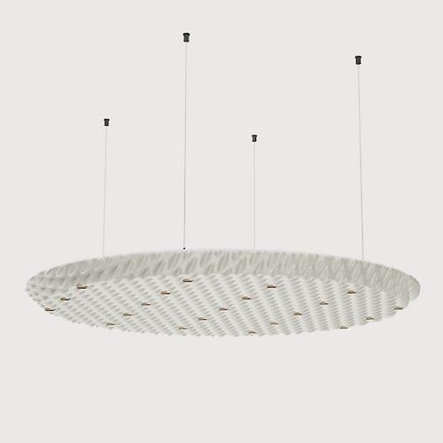 Plafonnier rond - SERENITY-P1 - Lightnet GmbH  - en tissu acoustique / en tissu / à LED