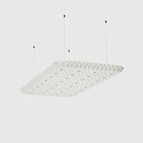 Plafonnier rectangulaire - SERENITY-P3 - Lightnet GmbH  - en aluminium / en Trevira CS® / à LED
