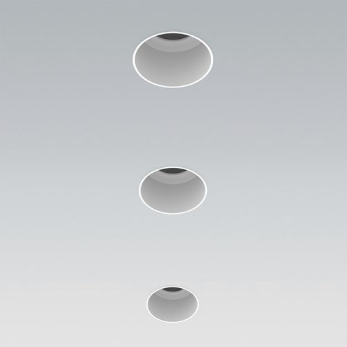 Downlight encastré - SOFT 50 TRIPLE - Lucent Lighting UK Limited  - à LED / halogène / rond
