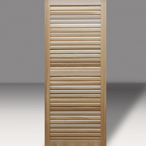Volet coulissant - LALLEMANT FERMETURES 3 - Lallemant - à lames / en bois / de porte