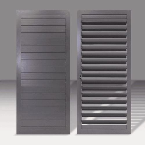 Volet coulissant - LALLEMANT FERMETURES 14 : SUNRISE  - Lallemant - à lames / en aluminium / pour façade