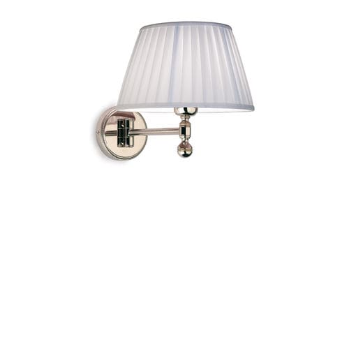 Applique murale classique - BOOTE : 2032 - LUMIS SRL - d'intérieur / en laiton / en tissu