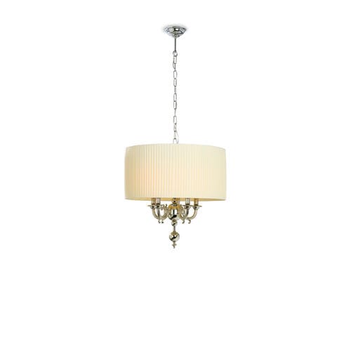 Suspension - CALAIS : 2316 - LUMIS SRL - en laiton / en tissu / classique