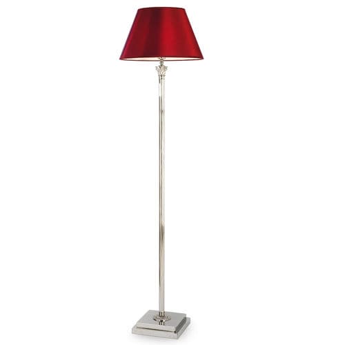 Lampe sur pied - CIGNO : 2124 - LUMIS SRL - en laiton / en tissu / classique