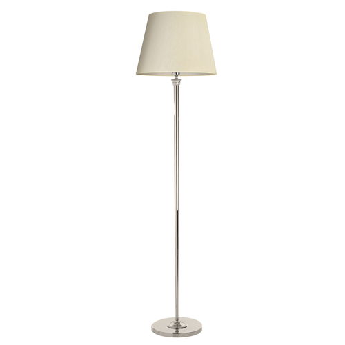 Lampe sur pied - MONTROSE : 2692 - LUMIS SRL - en nickel / en tissu / classique