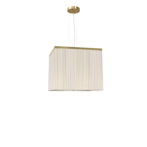 Suspension - GAMMA : 1837 - LUMIS SRL - en laiton poli / en verre / en tissu
