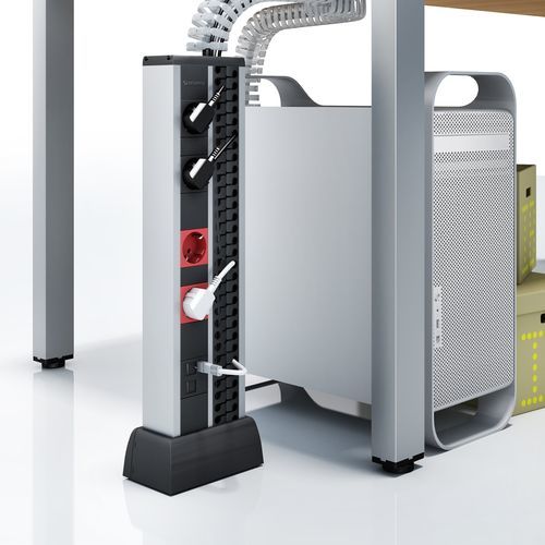 Prise de courant - DUPLO MINI COLUMNA - IB-connect - USB / multiple / de sol