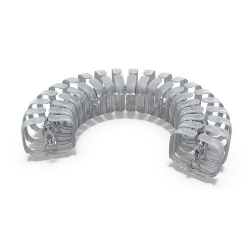 Goulotte de câblage en polycarbonate - VERTEBRA - IB-connect - pour bureau / professionnelle