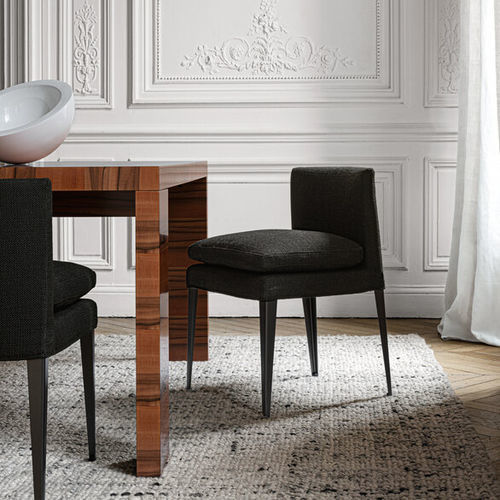 Chaise contemporaine - EUNICE - MAXALTO - d'intérieur / en tissu / en cuir