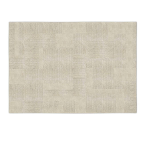 Tapis contemporain - CALDES - MAXALTO - uni / en soie / rond