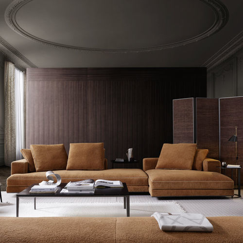 Canapé modulable - ARBITER - MAXALTO - d'angle / contemporain / en tissu