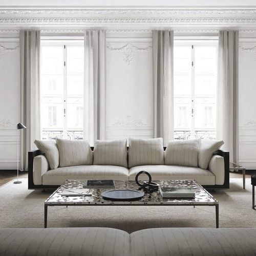 Canapé modulable - FLORIUS - MAXALTO - d'angle / contemporain / en tissu