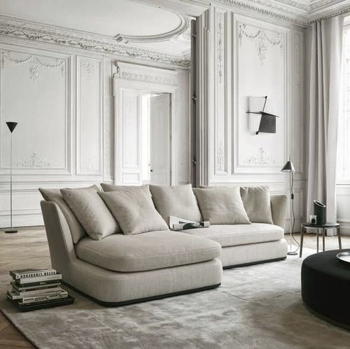 Canapé modulable - APOLLO - MAXALTO - contemporain / en tissu / en cuir