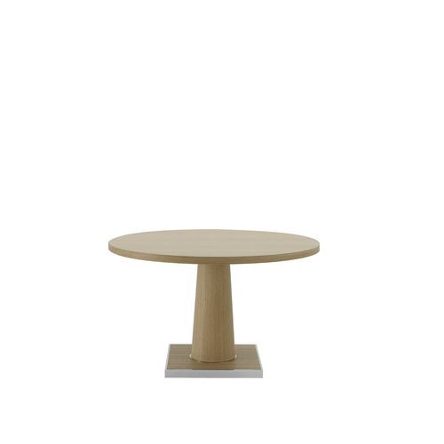 Table bistrot contemporaine - CONVIVIO - MAXALTO - en bois massif / en placage de bois / avec piètement en bois massif