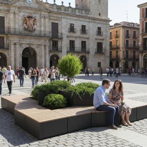 banc public contemporain - CERVIC ENVIRONMENT