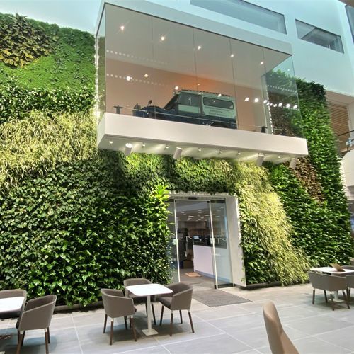 Mur végétal d'intérieur - FYTOTEXTILE - Terapia Urbana - en végétaux vivants / en panneau modulaire / feuillages denses