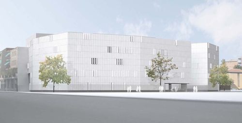 Panneau en polycarbonate pour mur-rideau - MEDIOBANCA - Stahlbau Pichler