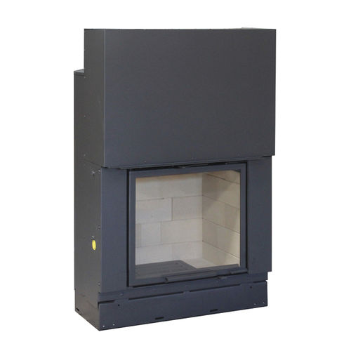 Foyer fermé à bois - F800 - Axis - à 1 face / en acier