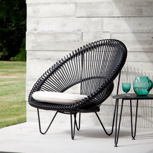 Fauteuil contemporain - ROY COCOON - VINCENT SHEPPARD - en tissu / en aluminium / en polyéthylène