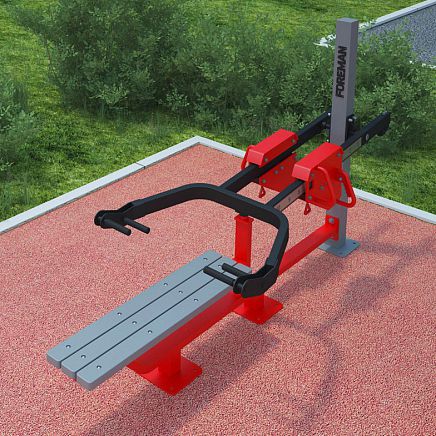 Appareil de musculation curl brachial - FO-04  - Foreman Fitness Europe GmbH - presse à épaules / presse pectorale / d'extérieur