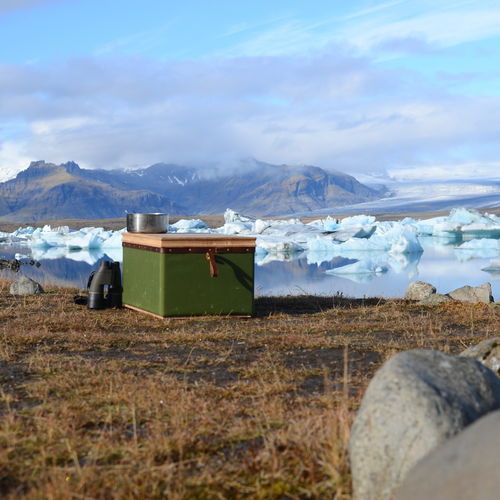 Glacière en bois - FRESH*R - TRADEWINDS atelier - en toile / de jardin / pour yacht