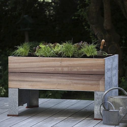 Carré potager en bois - CULT  - TRADEWINDS atelier - en acier galvanisé / d'extérieur / résidentiel