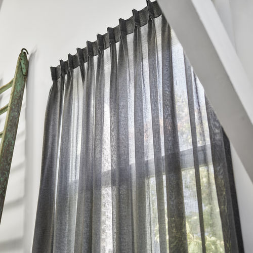Voilage uni - RAVELLO  - KOBE INTERIOR FABRICS - en lin / en viscose / en polyester