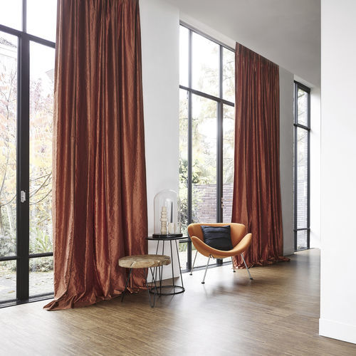 Tissu pour rideaux - POTENZA  - KOBE INTERIOR FABRICS - uni / en polyester / en coton