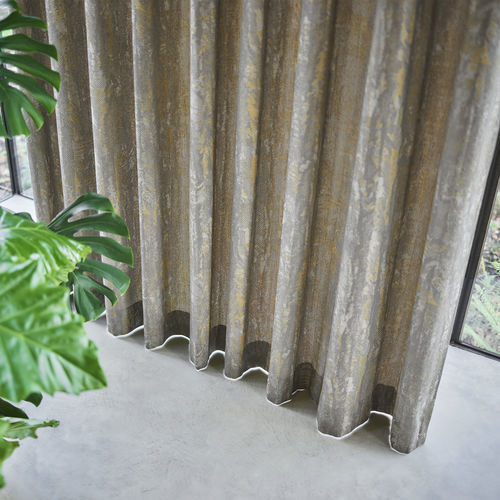 Tissu pour rideaux - AKADAMA FR - KOBE INTERIOR FABRICS - à motif / polyester FR / lavable