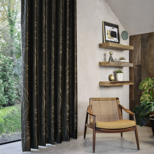 Tissu pour rideaux - BAMA - KOBE INTERIOR FABRICS - à motif / en polyester / en velours