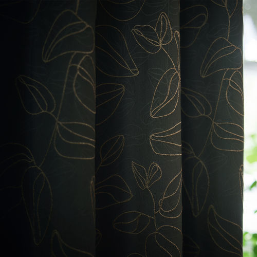 Tissu pour rideaux - OROVADA  - KOBE INTERIOR FABRICS - à motif nature / en polyester / en viscose