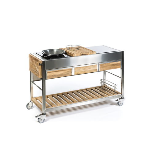 Meuble pour table de cuisson pour jardin - TOMBOY : ULTIMO - Indu+