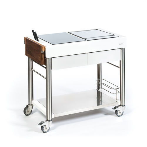 Plaque de cuisson électrique - SERVEBOY SUPERBIANCO DUO - Indu+ - de jardin