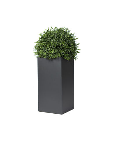 Pot de jardin en aluminium - LINNÉ - Röshults - carré / résidentiel / professionnel