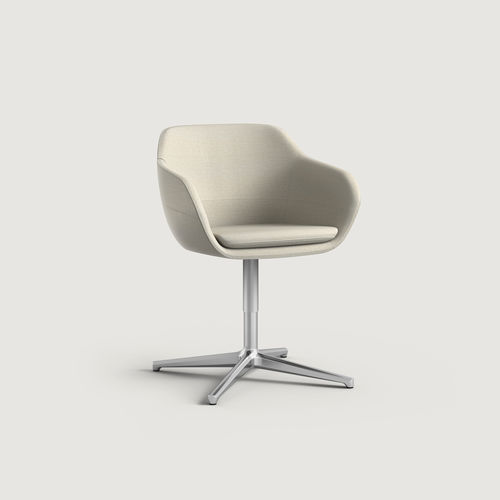 Chaise de bureau contemporaine - CRONA_6362/A - Brunner GmbH - d'intérieur / en tissu / en cuir