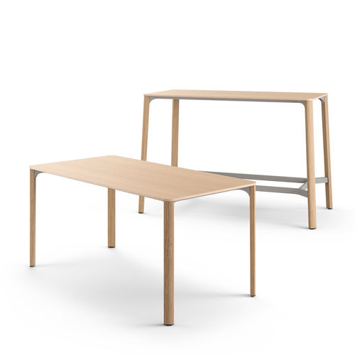 Table contemporaine - NATE 7670 - Brunner GmbH - en chêne / en bois massif / en hêtre