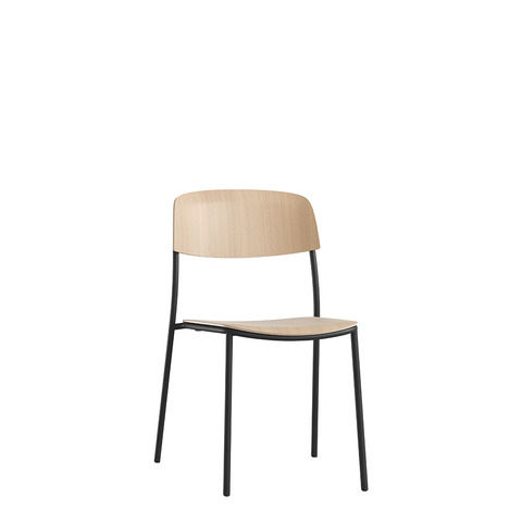Chaise de restaurant contemporaine - NATE S 7702 - Brunner GmbH - d'intérieur / en hêtre / en bois massif