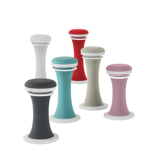 Tabouret de bar contemporain - DRESS 7001 - Brunner GmbH - en tissu / tapissé / à hauteur réglable